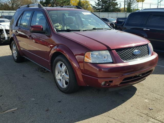 1FMZK06135GA54016 - 2005 FORD FREESTYLE MAROON photo 1