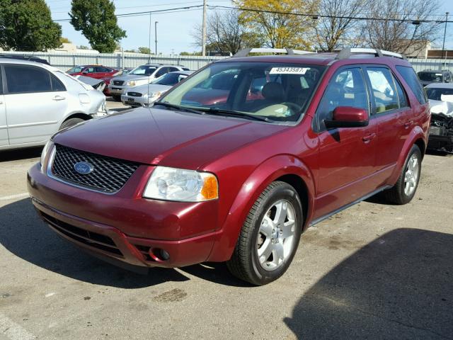 1FMZK06135GA54016 - 2005 FORD FREESTYLE MAROON photo 2