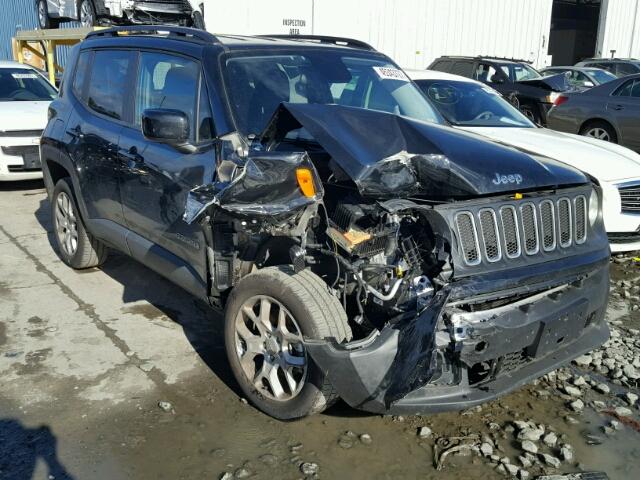 ZACCJBBBXHPF50753 - 2017 JEEP RENEGADE L BLACK photo 1