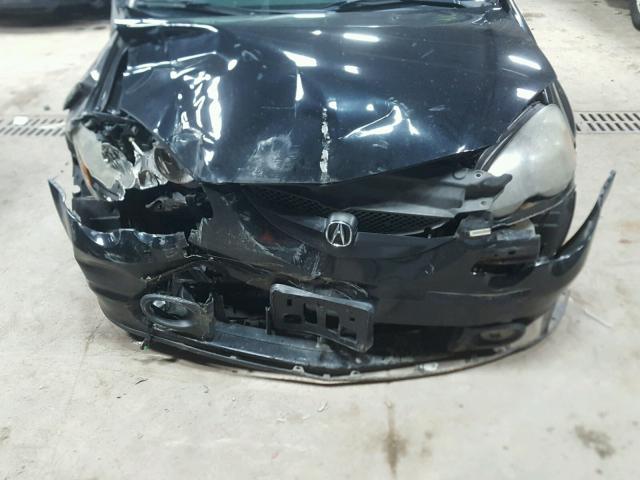 JH4DC54833C011016 - 2003 ACURA RSX BLACK photo 9