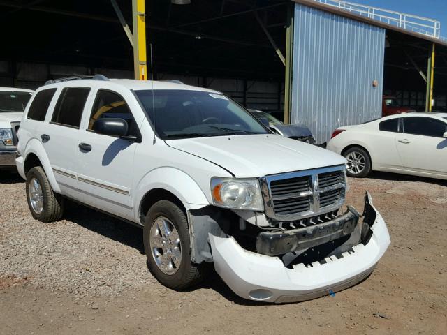 1D8HD58N37F574170 - 2007 DODGE DURANGO LI WHITE photo 1