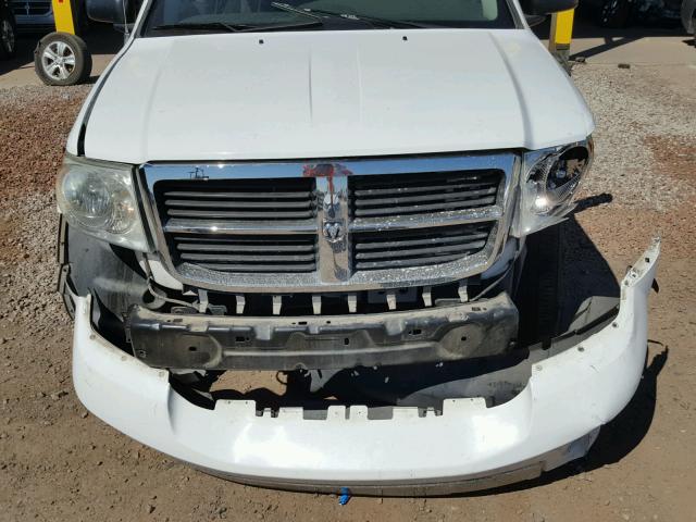 1D8HD58N37F574170 - 2007 DODGE DURANGO LI WHITE photo 9