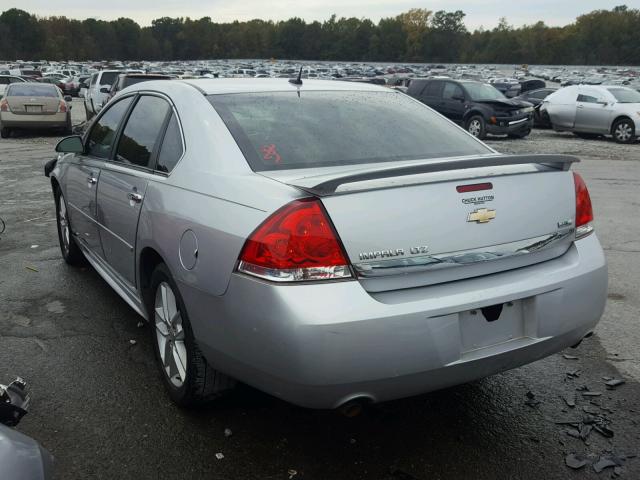 2G1WC5EMXA1190527 - 2010 CHEVROLET IMPALA LTZ SILVER photo 3