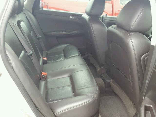 2G1WC5EMXA1190527 - 2010 CHEVROLET IMPALA LTZ SILVER photo 6