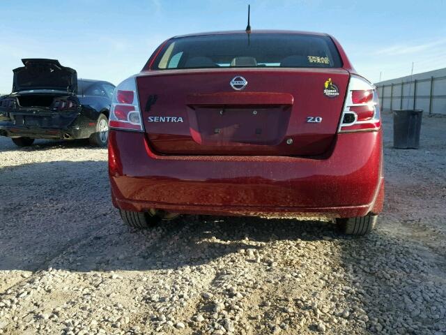 3N1AB61E37L710473 - 2007 NISSAN SENTRA 2.0 RED photo 10