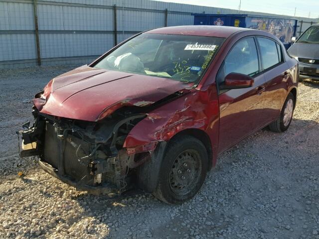 3N1AB61E37L710473 - 2007 NISSAN SENTRA 2.0 RED photo 2