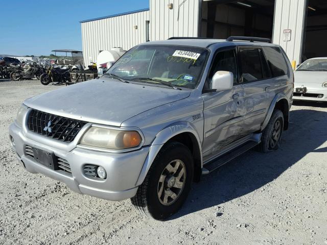 JA4LS41R92J052309 - 2002 MITSUBISHI MONTERO SP SILVER photo 2