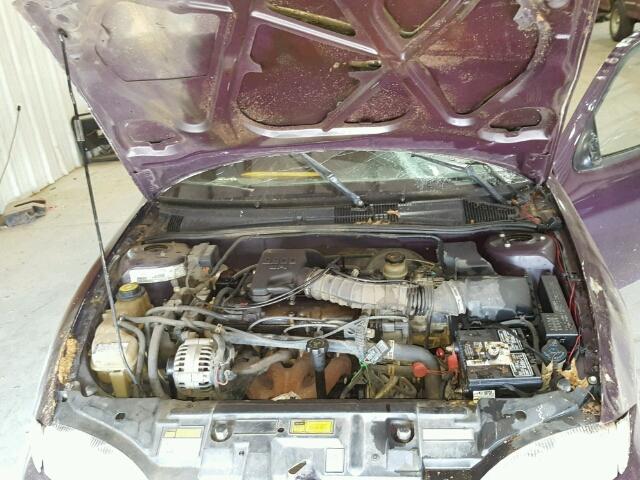 1G1JC1241W7219799 - 1998 CHEVROLET CAVALIER PURPLE photo 7