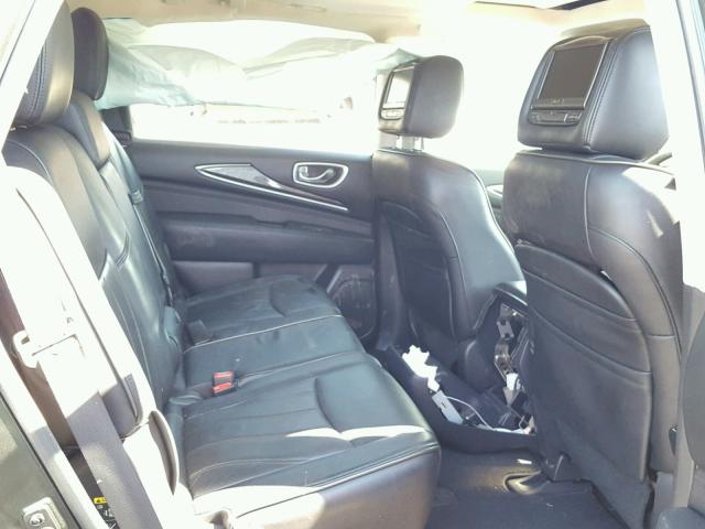 5N1AL0MM1EC505720 - 2014 INFINITI QX60 GRAY photo 6