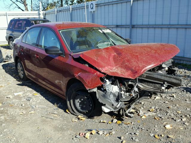 3VW267AJ1GM218363 - 2016 VOLKSWAGEN JETTA S RED photo 1