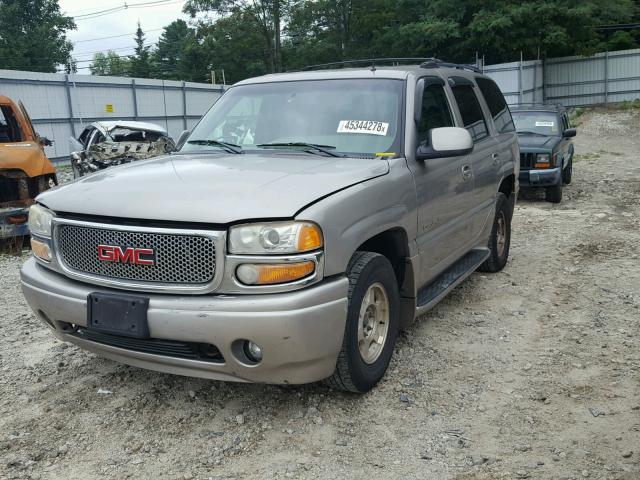 1GKEK63U42J110830 - 2002 GMC DENALI TAN photo 2