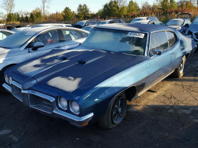 235370B124333 - 1970 PONTIAC LEMANS BLUE photo 2