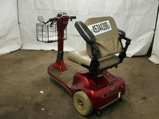 0659345976 - 2003 CHALET WHEELCHAIR RED photo 3