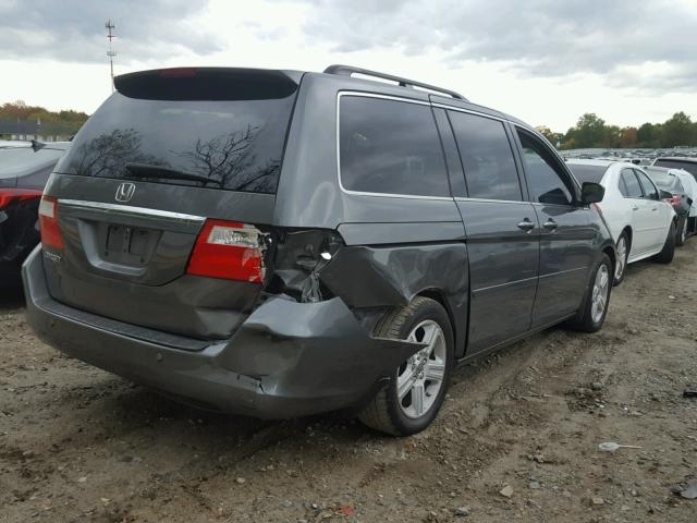 5FNRL388X7B054153 - 2007 HONDA ODYSSEY TO GRAY photo 4