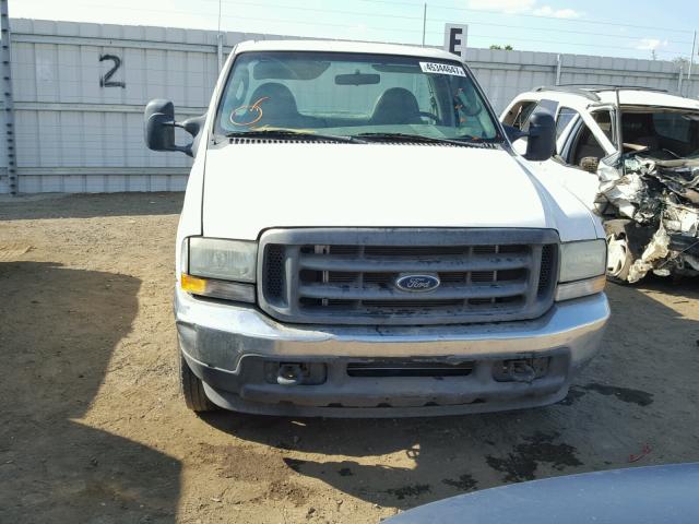 3FTNF20L03MB42439 - 2003 FORD F250 SUPER WHITE photo 9