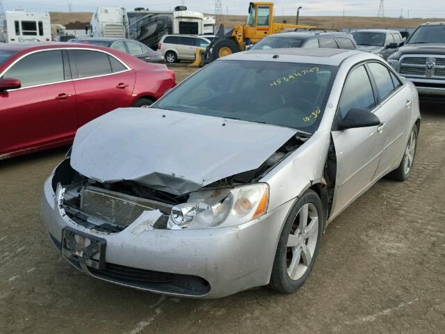 1G2ZM587X74132474 - 2007 PONTIAC G6 GTP SILVER photo 2