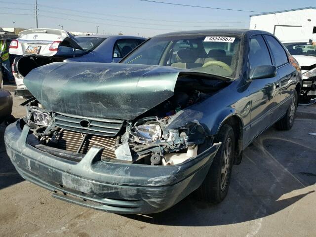 JT2BF28K4W0123620 - 1998 TOYOTA CAMRY LE GREEN photo 2