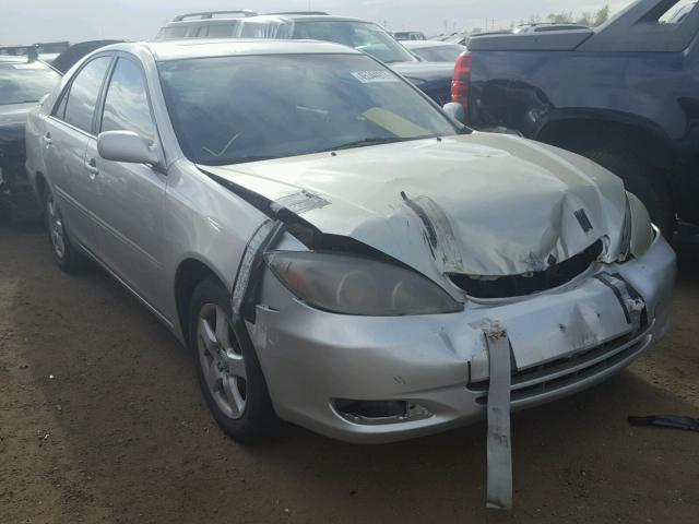 4T1BE32K04U807560 - 2004 TOYOTA CAMRY SILVER photo 1