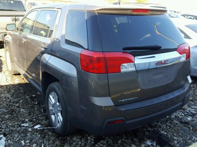 2CTALMEC0B6396144 - 2011 GMC TERRAIN SL GRAY photo 3