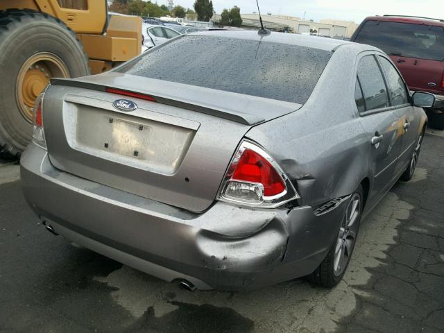 3FAHP07199R198173 - 2009 FORD FUSION SILVER photo 4