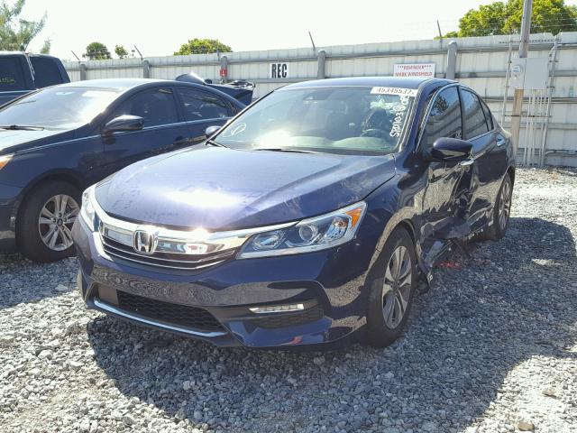 1HGCR2F60GA060859 - 2016 HONDA ACCORD SPO BLUE photo 2