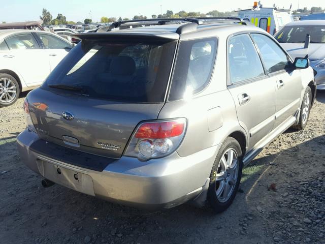 JF1GG68676G813234 - 2006 SUBARU IMPREZA OU SILVER photo 4