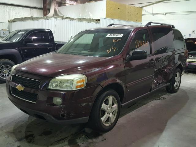 1GNDV33118D100872 - 2008 CHEVROLET UPLANDER L 栗色 照片 2