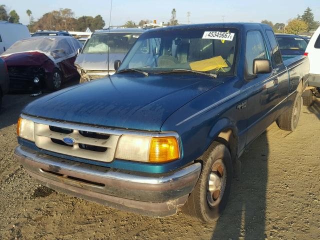 1FTCR14AXTPA02832 - 1996 FORD RANGER SUP GREEN photo 2