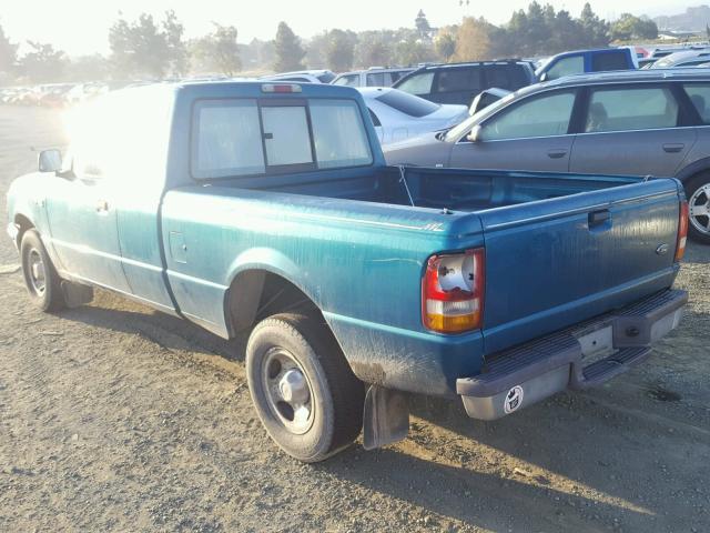 1FTCR14AXTPA02832 - 1996 FORD RANGER SUP GREEN photo 3