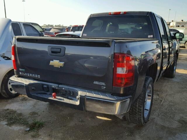 3GCPCSEA9BG116153 - 2011 CHEVROLET SILVERADO CHARCOAL photo 4