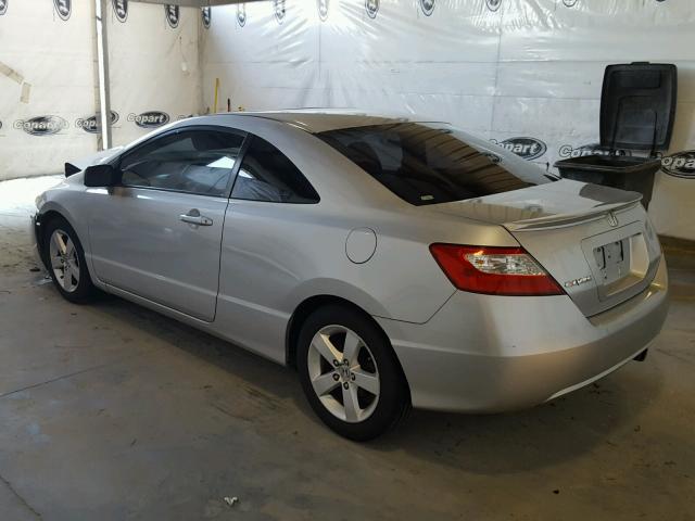 2HGFG12918H558245 - 2008 HONDA CIVIC EXL SILVER photo 3