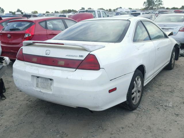 1HGCG225X2A010837 - 2002 HONDA ACCORD EX WHITE photo 4