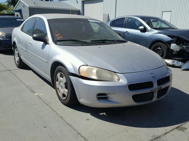 1C3EL46X02N238661 - 2002 CHRYSLER SEBRING LX GRAY photo 1