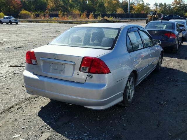 JHMES257X4S001876 - 2004 HONDA CIVIC EX Gümüş foto 4