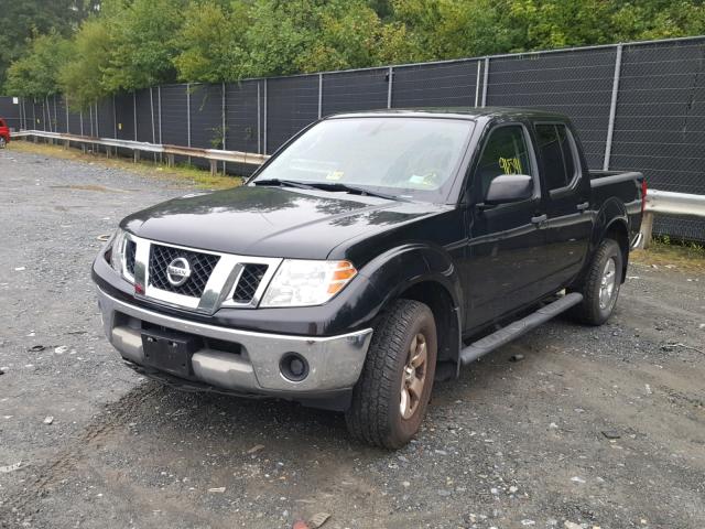 1N6AD0EV8AC438050 - 2010 NISSAN FRONTIER C BLACK photo 2