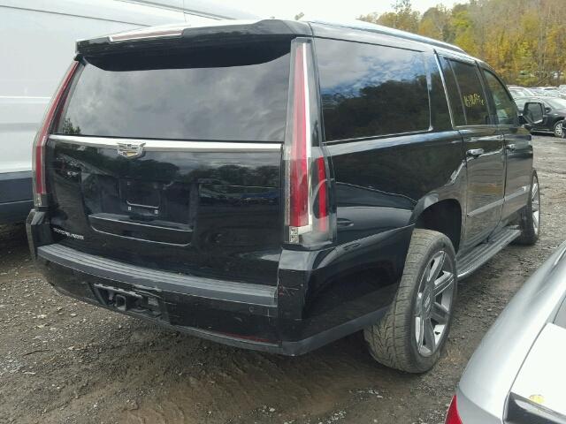 1GYS4SKJ4FR535345 - 2015 CADILLAC ESCALADE BLACK photo 4