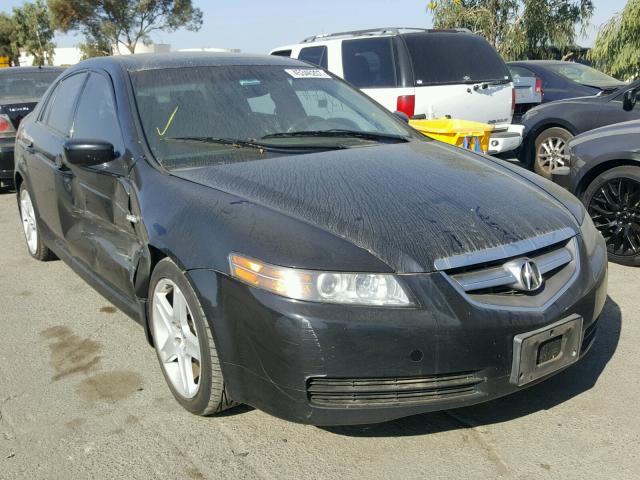 19UUA66255A020256 - 2005 ACURA TL BLACK photo 1