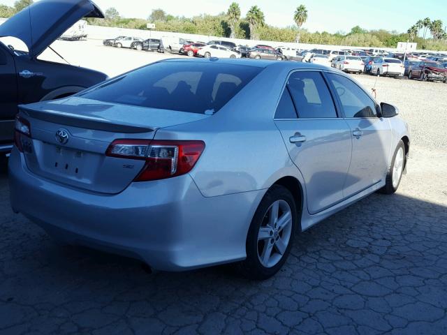 4T1BF1FK2CU010933 - 2012 TOYOTA CAMRY BASE WHITE photo 4