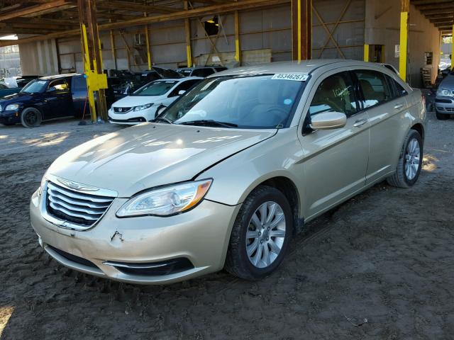 1C3BC1FB5BN500776 - 2011 CHRYSLER 200 TOURIN GOLD photo 2