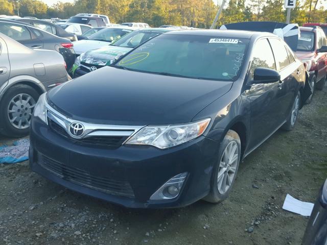 4T1BF1FK9EU840392 - 2014 TOYOTA CAMRY L BLACK photo 2