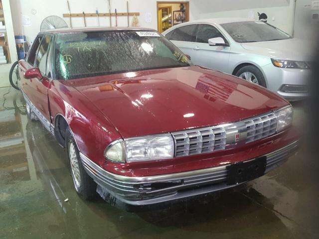 1G3CX53LXN4324066 - 1992 OLDSMOBILE 98 REGENCY RED photo 1