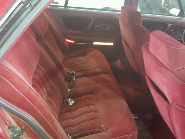 1G3CX53LXN4324066 - 1992 OLDSMOBILE 98 REGENCY RED photo 6