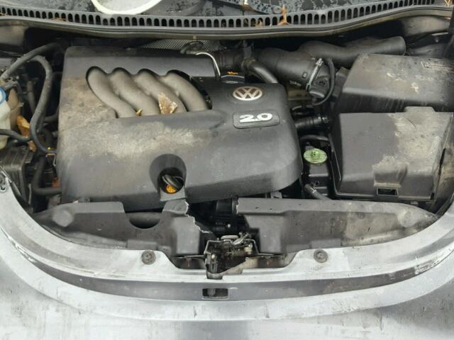 3VWBK31C24M412854 - 2004 VOLKSWAGEN NEW BEETLE GRAY photo 7