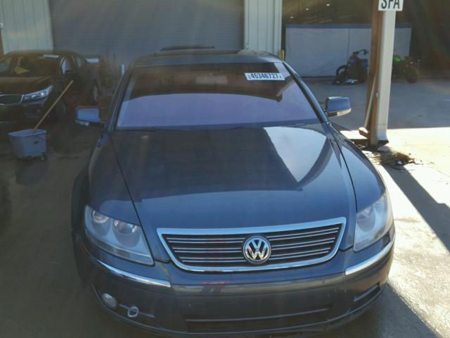 WVWAF63D848010500 - 2004 VOLKSWAGEN PHAETON GREEN photo 10