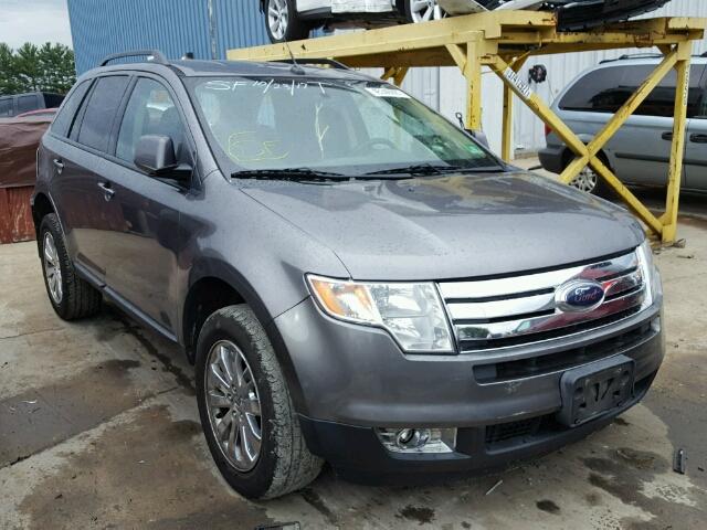 2FMDK4JC8ABB55600 - 2010 FORD EDGE GRAY photo 1