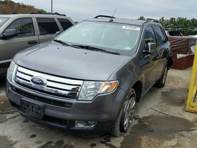 2FMDK4JC8ABB55600 - 2010 FORD EDGE GRAY photo 2