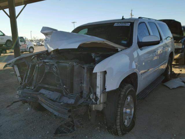 3GNFK16358G188203 - 2008 CHEVROLET SUBURBAN K WHITE photo 2