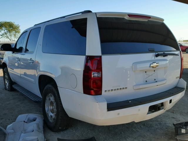 3GNFK16358G188203 - 2008 CHEVROLET SUBURBAN K WHITE photo 3