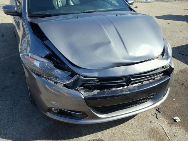 1C3CDFCB2DD325799 - 2013 DODGE DART LIMIT GRAY photo 9