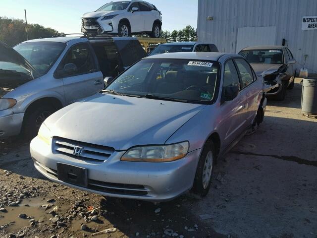 1HGCF86611A144434 - 2001 HONDA ACCORD VAL SILVER photo 2